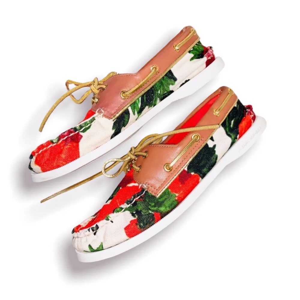 Milly for Sperry, floral boat shoes size 8.5